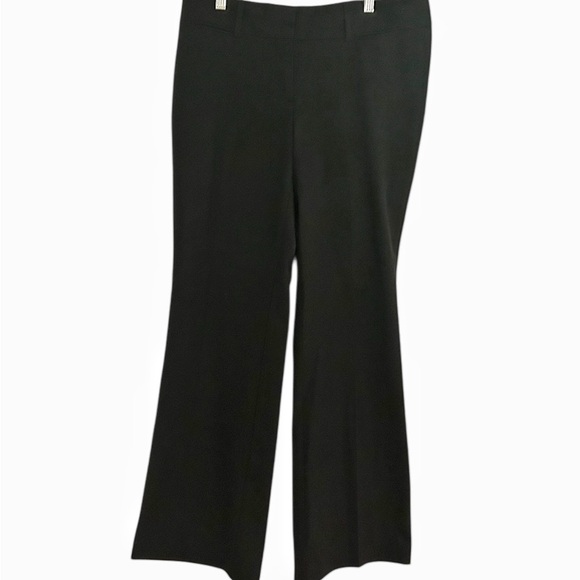 LOFT Black Marisa Trouser Boot Cut Pants Size 6 Style 347472 - Picture 2 of 14